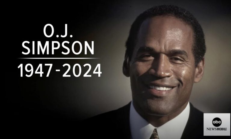 Former NFL Star, Actor, Murder Suspect O.J. Simpson Passes Away