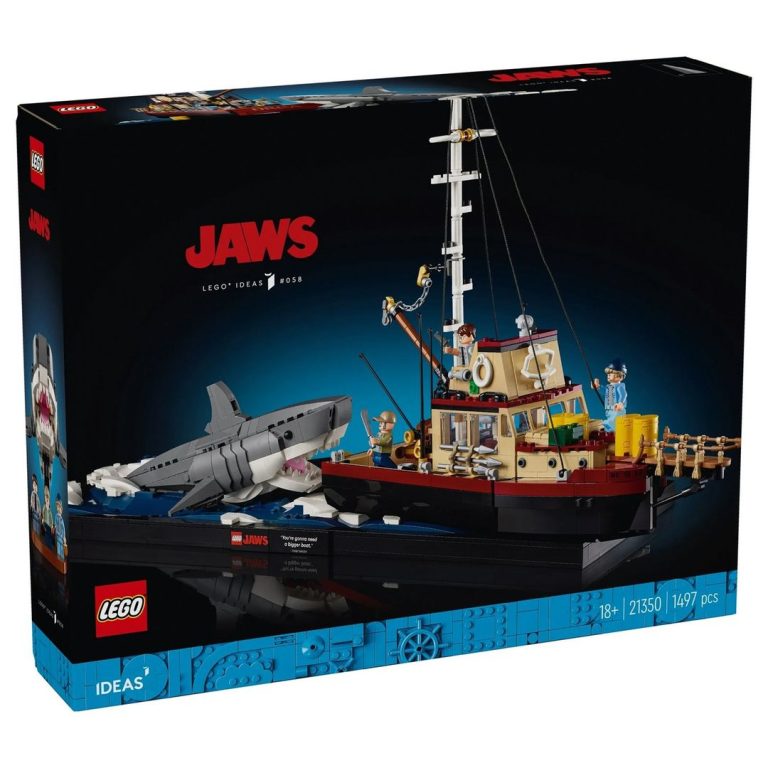 Official LEGO “Jaws” Set With Bruce and The Orca is Coming!