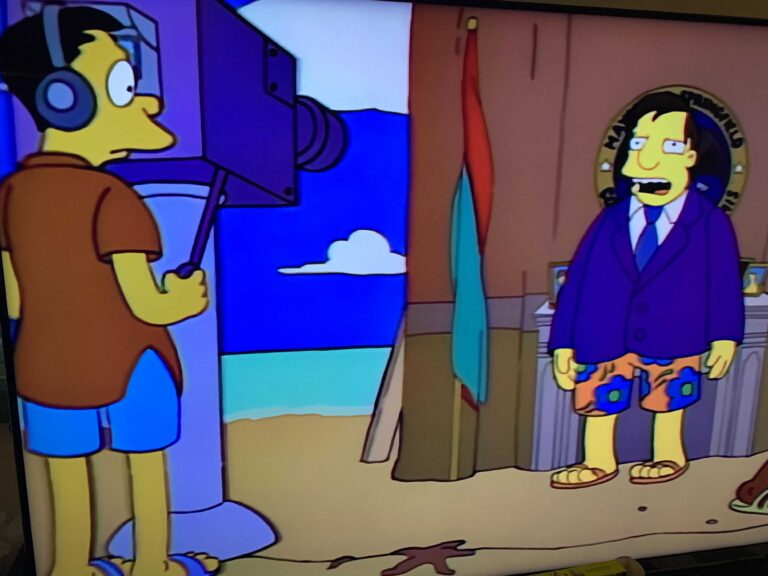 Did “The Simpsons” Predict Ted Cruz’s Cancun Trip Too?!?