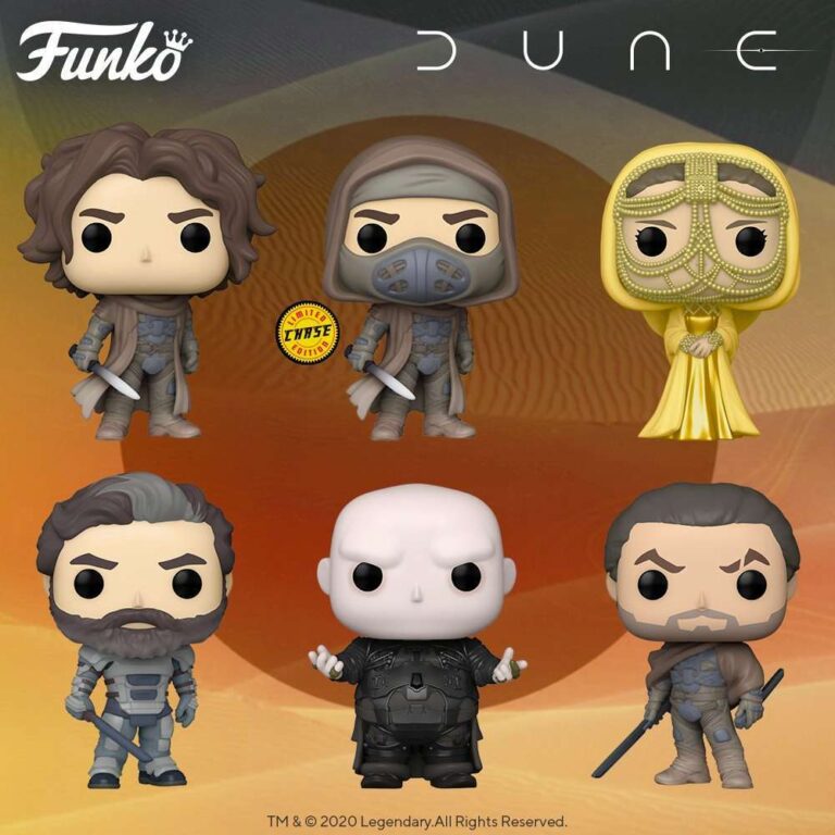 Daily “Dune”: McFarlane Toys Figures, and Funko Pop Vinyls