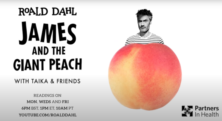 Taika Waititi Hosting All-Star Reading of “James and the Giant Peach”