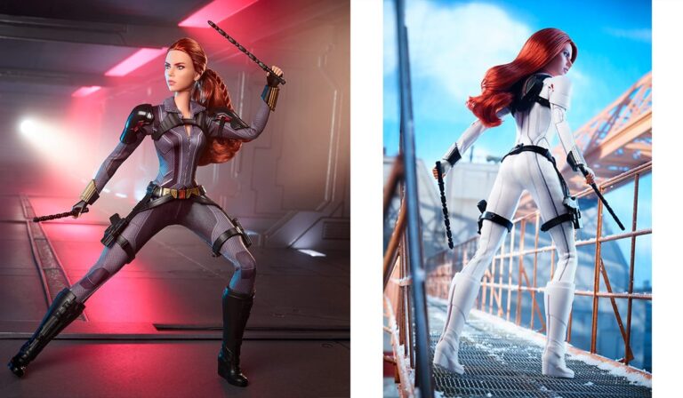 Mattel Releases 2 “Black Widow” Marvel Studios Barbies