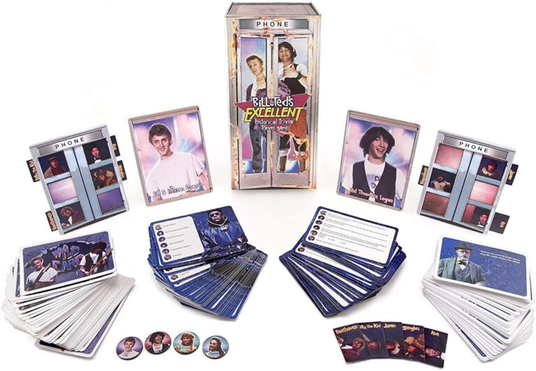 Travel Through Time with Bill & Ted’s Excellent Board Games, Available Now!