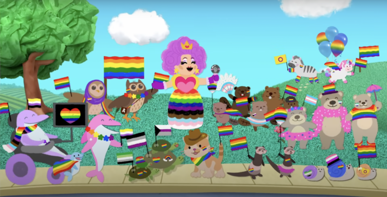 “Blues Clues” Releases Pride Parade ?️? Sing-Along Ft. Nina West!