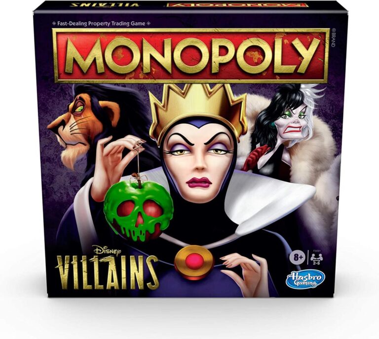 Play as Your Favorite Disney Baddie with Monopoly: Disney Villains Edition