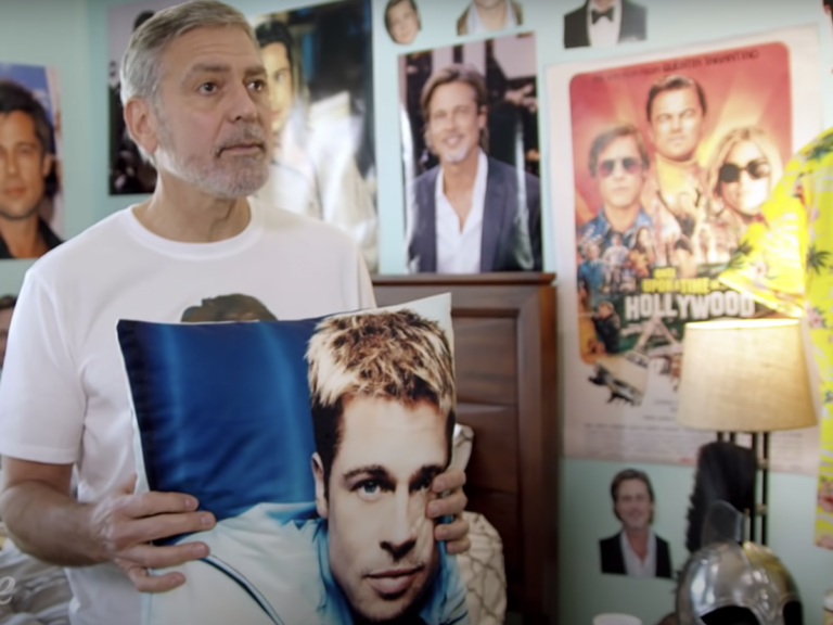 George Clooney has a Serious Brad Pitt Obsession