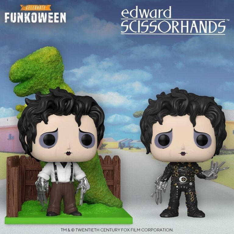 Funko Reveals New “Edward Scissorhands” Pops For FUNKOween