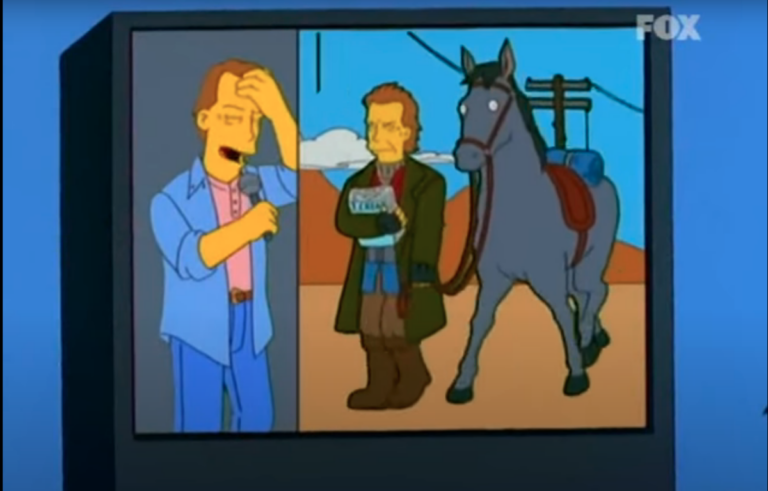 “The Simpsons” Does it Again: Predicts Kevin Costner Defending “The Postman”