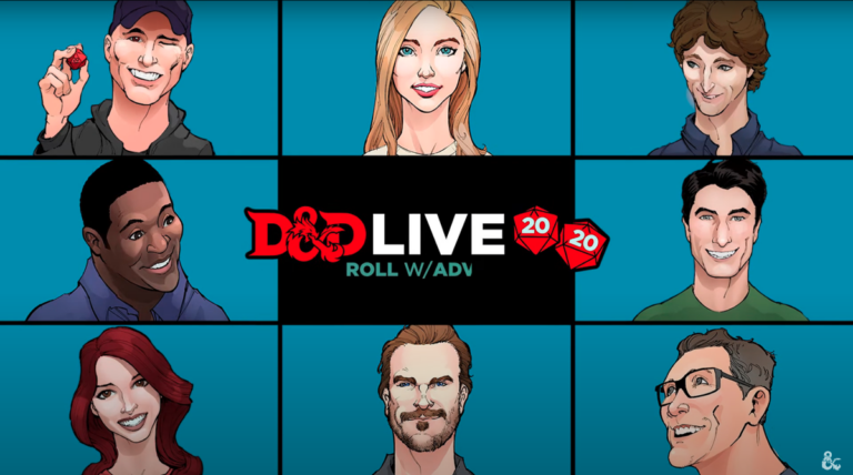 Dungeons & Dragons Announces Roll w/ Advantage Live!