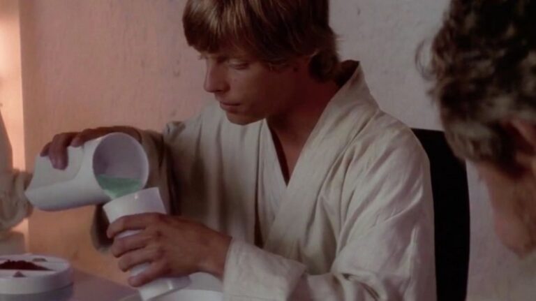 Green or Blue: Which “Star Wars” Milk Mark Hamill Likes Best