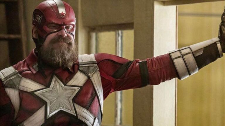 “Black Widow” Star David Harbour Tells Dad Jokes in New Video