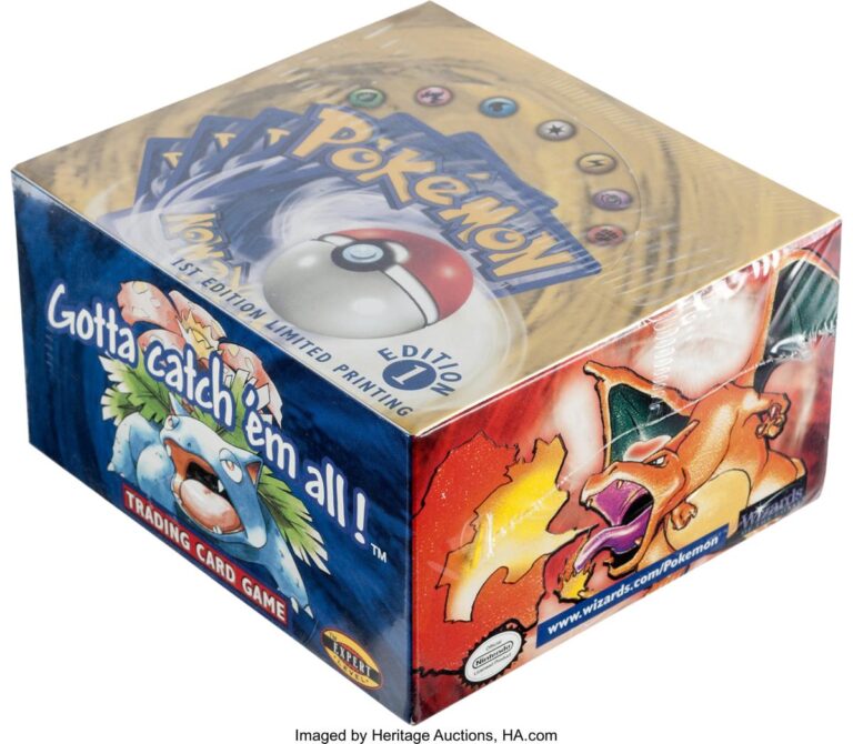 First Edition Sealed Pokémon TCG Sets New Auction Record