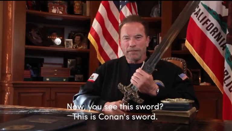 Arnold Schwarzenegger Condemns Wednesday’s Insurrection in New Video