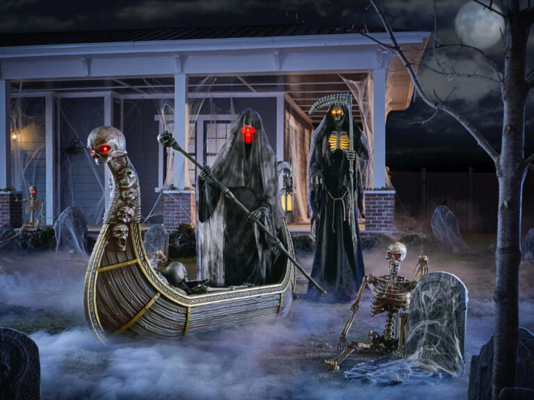 8 Ft Charon Will Ferry You Across River Styx this Halloween
