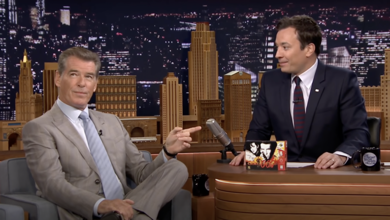 Watch: Pierce Brosnan Plays “Goldeneye 007” with Jimmy Fallon