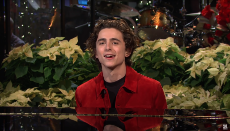 Timothée Chalamet’s Mom was on “Saturday Night Live” in the 90s