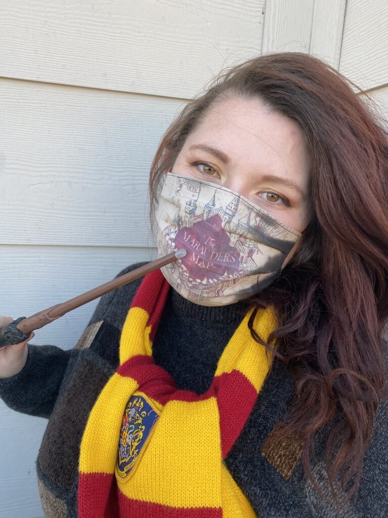 Quarantine-Managed with this Magical Marauders Map Mask