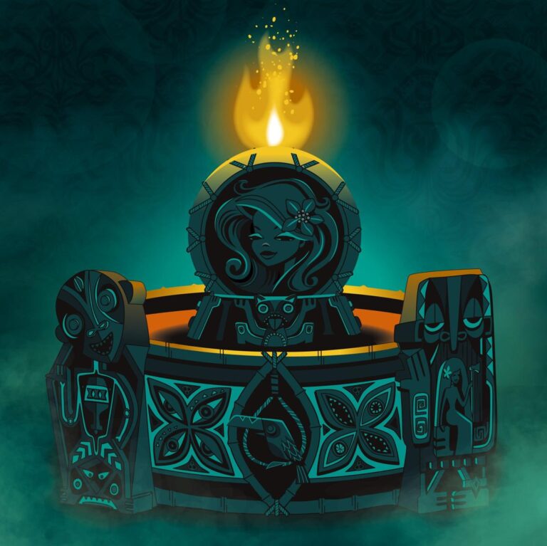 Tikiland Trading Co. Has Haunted Mansion-Inspired Tiki Mugs!
