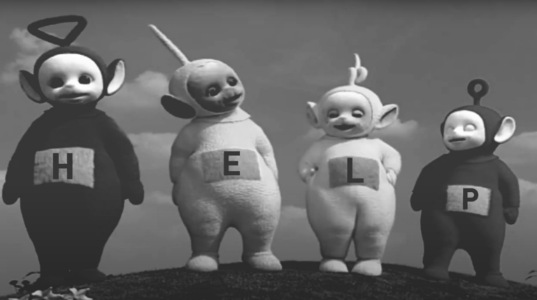 “Teletubbies,” But in David Lynch “Twin Peaks” Style